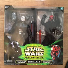 Pack Sith Lords 12 pulgadas Darth Vader & Darth Maul  Power of the Jedi